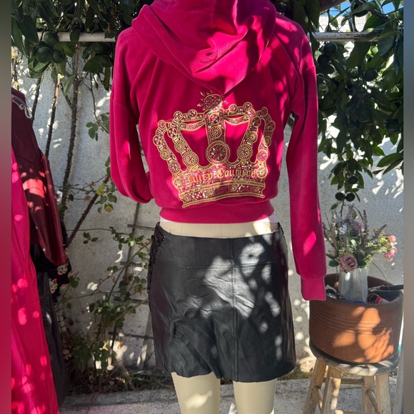 Leather mini skirt - Picture 15 of 16